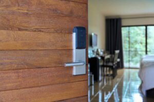 Hotel digital door lock for security system-design doctors studio