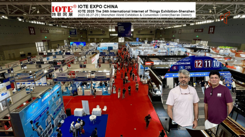 M Rashidul Hasan and Shafiul Islam attend this exhibition from Bangladesh